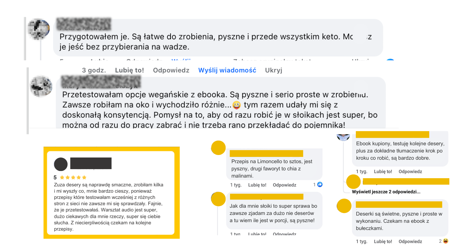 Opinia klientki o e-booku keto